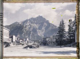 Image représentant Canada, Banff, Mont Cascade et grande Rue