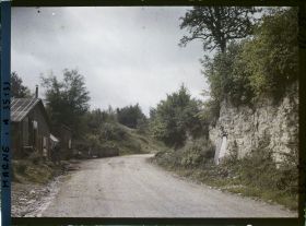 Image représentant France, Vienne le Château , Route allant s/ Vienne la Ville