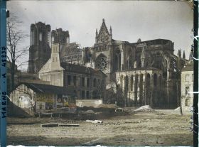 Image représentant France, Reims, Partie Sud de la Cathédrale