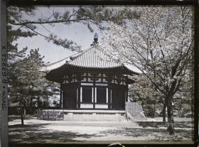 Image représentant Temple Kôfuku-ji : le Hokuen-dô, pavillon octogonal du nord