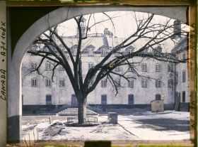 Image représentant La cour intérieure du petit séminaire de Québec