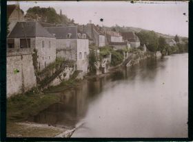 Image représentant France, Le Bugue, Le Bugue en amont du Pont s/ la Dordogne