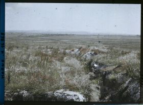 Image représentant France, Tranchée entre Nogent l'Abbesse et Mauroy