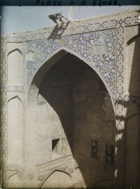 Image représentant Détail de faïences du palais d'Ali Qapu ?