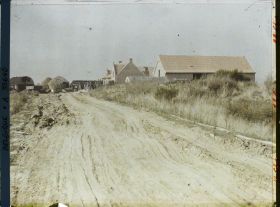 Image représentant Belgique, Hooghe, Une ferme dans la Campagne de Hooghe