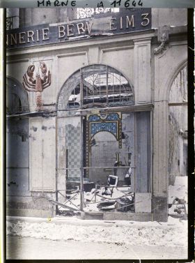 Image représentant France, Reims, Poissonnerie, rue Colbert