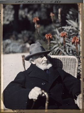 Image représentant Le baron Edmond de Rothschild, invité par Albert Kahn