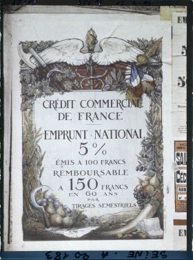 Image représentant Affiche de l'emprunt national de 1920, Crédit commercial de France