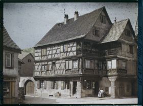 Image représentant France, Kaysersberg, La Maison du Maréchal ferrant (1460)