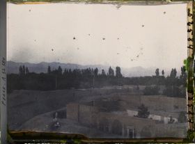 Image représentant Vue vers le mont Demâvend ou Damavand, le soir