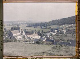 Image représentant France, Pernaut, Vue gle du Village et Vallée de l'Aisne vers Pommiers