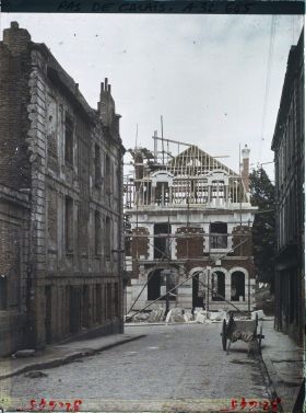 Image représentant France, Arras, Reconstructions rue des murs-St-Vaast