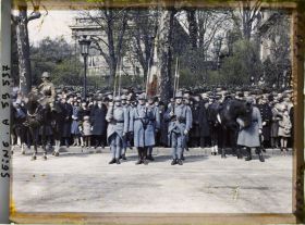 Image représentant Les funérailles de l'ambassadeur des États-Unis Myron Herrick, avenue d'Iéna