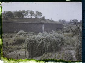 Image représentant Les jardins ouvriers dans les fossés des fortifications porte de la Villette