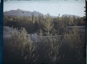 Image représentant Vue vers les montagnes de Djolfa au soleil couchant