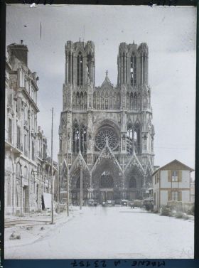 Image représentant France, Reims, La Cathédrale La Façade