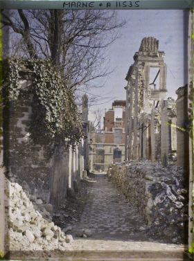 Image représentant Ruines rue de la Gabelle (contre-jour)