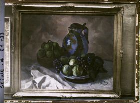 Image représentant Nature morte signée Maurice Savreux (au Salon des Indépendants ?)