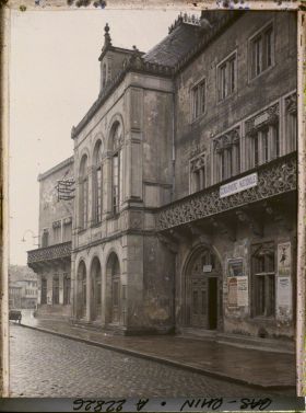 Image représentant France, Obernai, L'Hôtel de Ville et la place