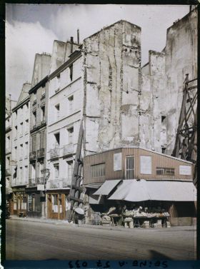Image représentant Démolition à l'angle des rues Galande et du Petit-Pont
