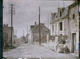 Image représentant France, Fismes, Reconstruction Grande Rue