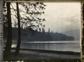 Image représentant Canada, Vancouver, Effet du Soir à la pointe de Brockton