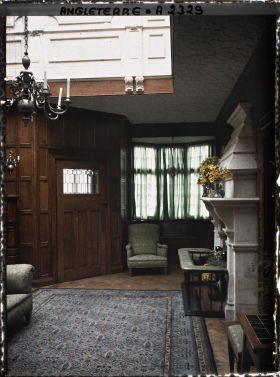 Image représentant Une partie du salon de la villa d'Albert Kahn