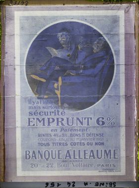 Image représentant Affiche de l'emprunt national de 1920, Banque Alleaume