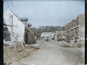 Image représentant France, Chiry, Reconstructions rue de Deslincourt