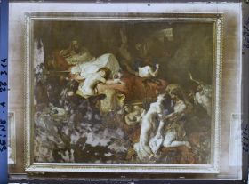 Image représentant La Mort de Sardanapale, Eugène Delacroix, musée du Louvre