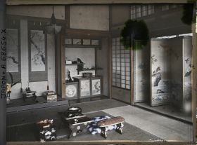 Image représentant Résidence de la famille princière Kitashirakawa : un salon