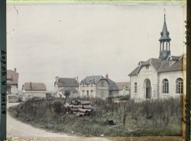 Image représentant France, Laffaux, Place de la Mairie