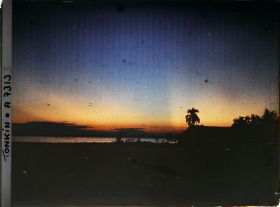 Image représentant Un coucher de soleil sur le Grand Lac