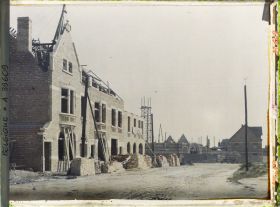 Image représentant Belgique, Passchendael, Une rue