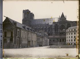 Image représentant France, Reims, Partie Sud de la Cathédrale