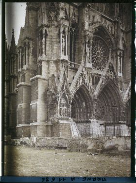 Image représentant France, Reims, Tour Nord de la Cathédrale
