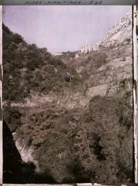 Image représentant Vue de la montagne et du viaduc du Caramel
