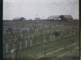 Image représentant France, La Targette, Vue panoramique du Cimetière Anglais