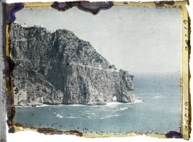 Image représentant Le cap Carbon, la roche percée et le phare