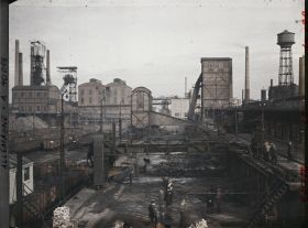 Image représentant Prusse, Ickern Vicktor, Vue Générale sur la Cokerie et la mine.