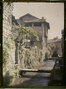 Image représentant France, Figeac, Vue sur le canal