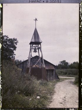 Image représentant France, Binarville (Meuse), L'Eglise provisoire