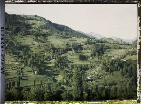 Image représentant Un coin de la vallée de Bethmale, vue vers la vallée du Lez