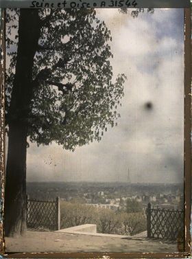 Image représentant Vue sur Paris depuis le jardin du Trocadéro