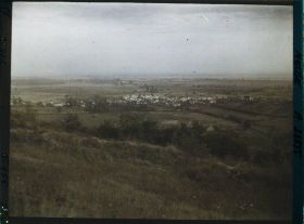 Image représentant France, Eix, Le Village d'Eix et la plaine de la Woëvre vers l'Est