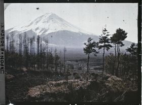 Image représentant La face nord-est du Mont Fuji
