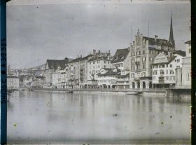 Image représentant Le Limmatquai et la rive droite de la Limmat