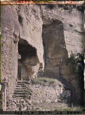 Image représentant Escalier d'une habitation troglodyte
