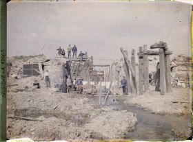 Image représentant Lignes de l'Yser près de l'Ecluse de Boesnighe, l'écluse du Het-Sas ou de Boesinghe