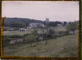 Image représentant Vue d'ensemble du village vers le nord-ouest